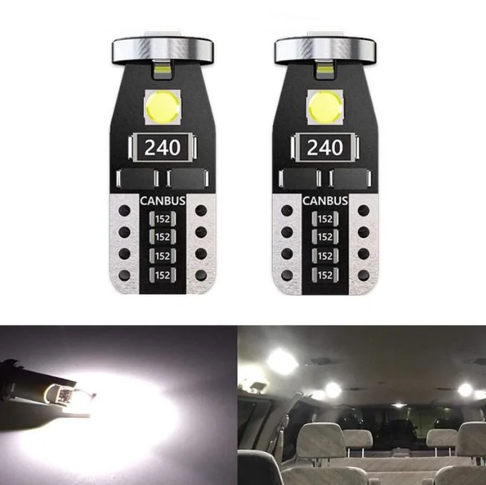 Wholesale High Power T10 3030 3014 4014 5050 Signal Wedge Bulb LED Car Interior Light S8.5 Festoon Canbus 12V 24V White Red Blue Yellow Green Amber