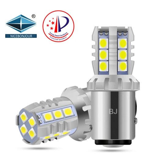Proveedor de sistemas de iluminación para automóviles 3030 16SMD P21W Señal de giro Luz LED T20 Bau15s W21W 1156 1157 Bombilla LED