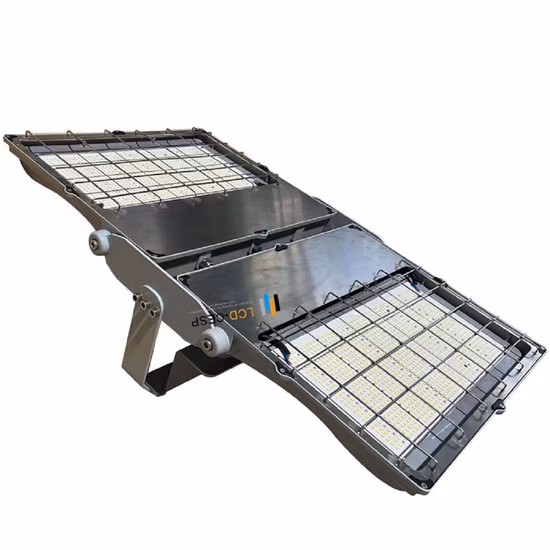Proyectores LED para exterior de aluminio fundido a presión Proyector LED de alta calidad 200W 31000 Lumen 6500K Ik09 Proyector impermeable IP66 220V 50/60Hz 7 años de garantía