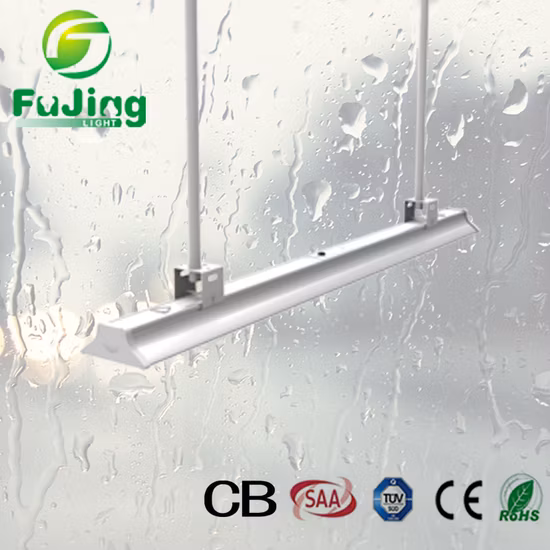 High Lumen High Bay Linear Light 120W 4FT LED High Bay Light para taller Almacén