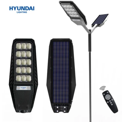 Venta al por mayor de Hyundai High Power 100/200/300W Solar LED All-in-One Garden Street Light